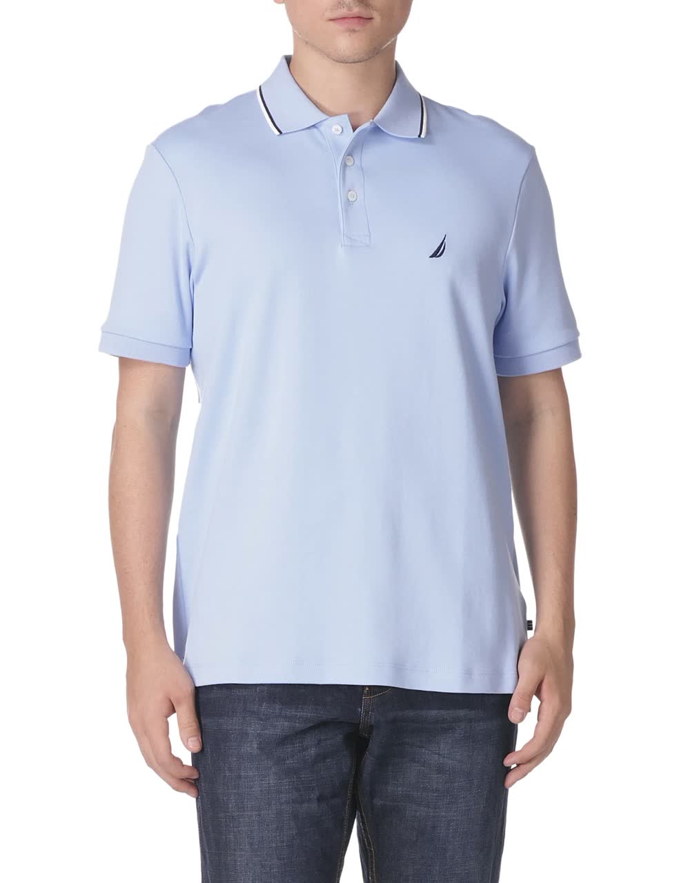 Nautica Classic Fit Polo Shirt in blue